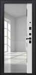 Дверь ДвериПРО Термо серебро ФЛЗ-618 Белый матовый DPRO227954 фото